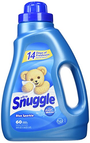 Snuggle Blue Sparkle with Fresh Release Liquid Fabric Softener, 50 Oz
