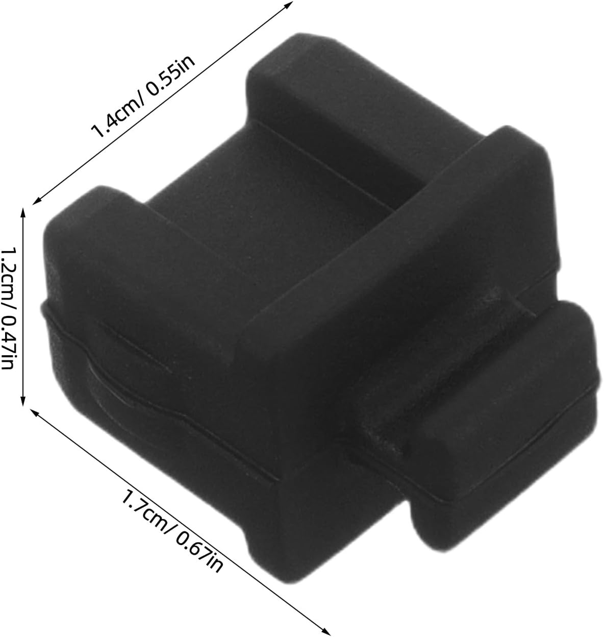 Toddmomy 30pcs Silicone SFP Port Dust Cover, Fiber Optic Module Protector Cap, Plug and Play SFP Interface Cap, Anti Dust Silicone Sleeve for Telecom Equipment