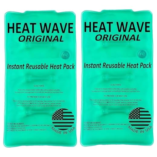 Instant Reusable Heat Pack - 2-Pack