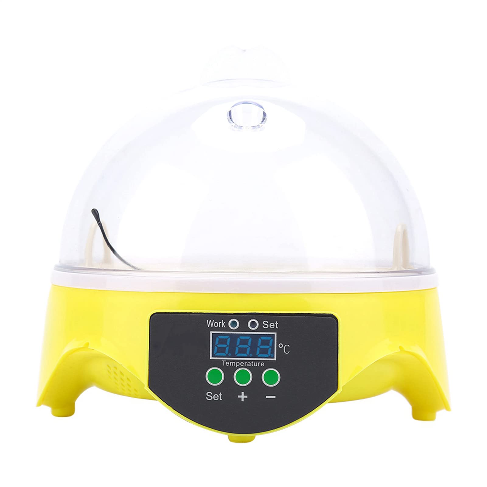 Incubatrice automatica per uova, incubatrice automatica per uova Incubatrice digitale intelligente per uova Mini dispositivo di schiusa Riscaldamento uniforme per uova Pollame Anatra Gallina
