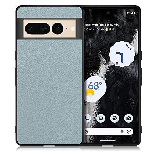 LOOF LUXURY-SHELL �{�v ���U�[ �X�}�z�P�[�X for Google Pixel 7 Pro �p �P�[�X �J�o�[ �X�g���b�v�z�[�� �V���v�� �ϏՌ� ���^ �y�� leather [�X�J�C�u���[]