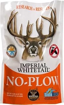 Whitetail Institute No Plow Seed, White, 5 lb, Model NP5