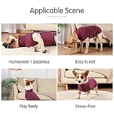 Heywean Dog Sweatshirt Stretch Fleece Weste Warmer Hundepullover Pullover für kleine und mittlere Hunde Haustier Winterkleidung für den Innen- und Außenbereich