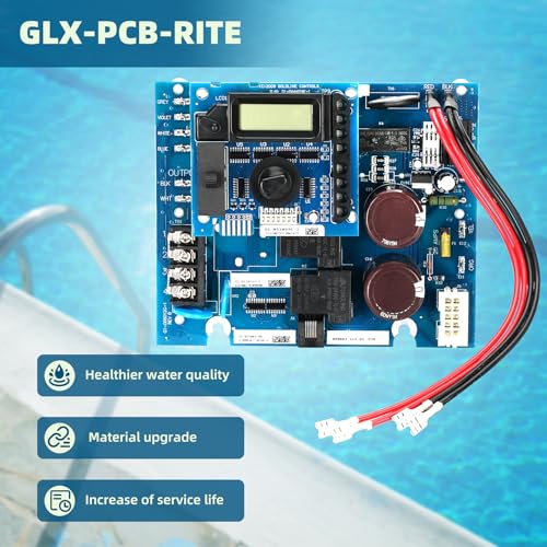 2025 Upgraded GLX-PCB-RITE Main Circuit Board & GLX-PCB-DSP Display Board Compatible with Hayward Goldline Aquarite Salt Chlorine Generator, GLX-PCB-RITE Compatible with Hayward aquarite Circuit Board - Thumbnail 6