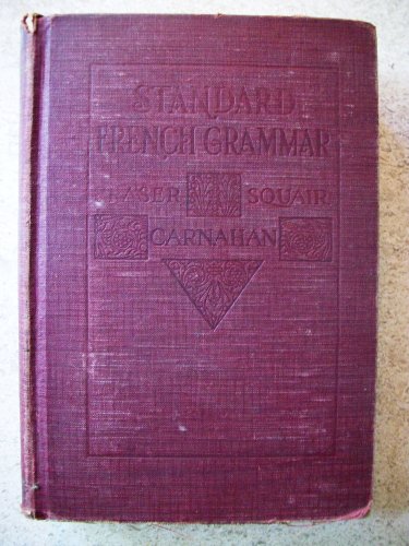 Standard French Grammar (Heath's modern languag... B000858OKA Book Cover