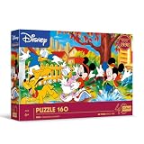 Trefl - Disney, Jour dans Les flaques d’Eau - Puzzle 160 Pièces - Puzzle...