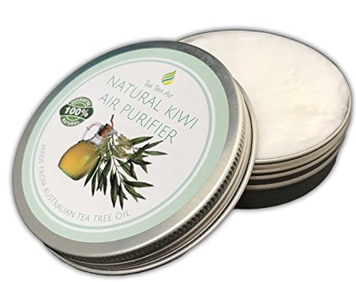 Tea Tree Air Purifier Natural Kiwi Natural Air Purifier Cream, Kills Mold, Attacks Mildew, Air Freshener, Air Conditioner - Perfect for Kitchen, Bathroom or car 13.95 (2.2 oz)