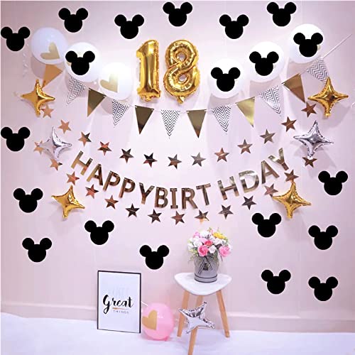 Wootile Mickey Head Vinyl Chalkboard Labels 2.25 X 2 Inch Pvc Mickey Chalk Labels thumb #4