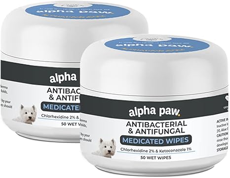 chlorhexidine dog paws