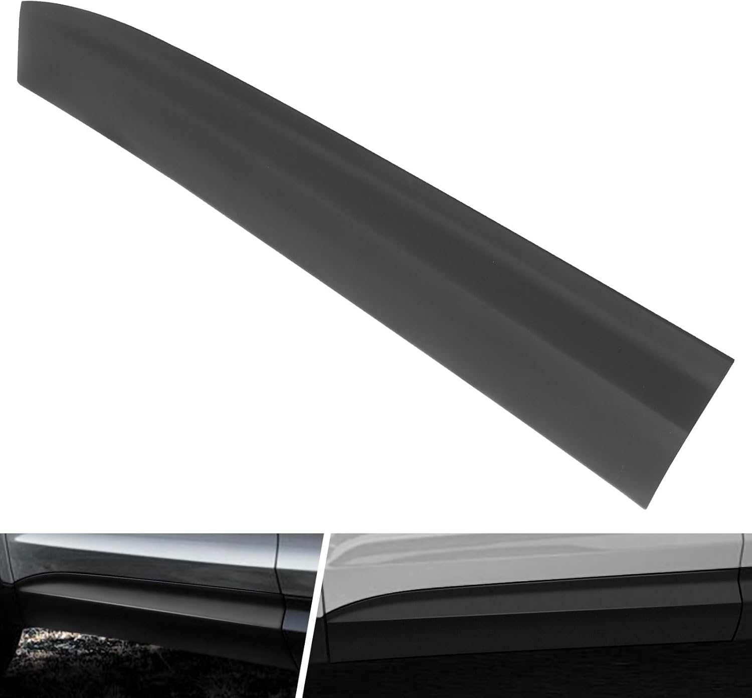 Front Left Door Lower Trim Panel Fit for Hyundai Santa Fe XL Sport 2013 2014 2015 2016 2017 2018 2019 Driver Side Door Lower Molding Protector Cover, Black