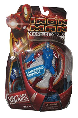 Iron Man Movie Action Figure Capt. America Armor Iron Man