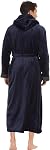 Ccko Robe Homme avec Hood, Grande et Tall Chaud peluche douce Robes pour hommes, Peignoir homme avec Poches pour bain spa