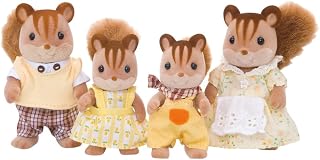 Família Dos Esquilos Noz Sylvanian Families Multicor