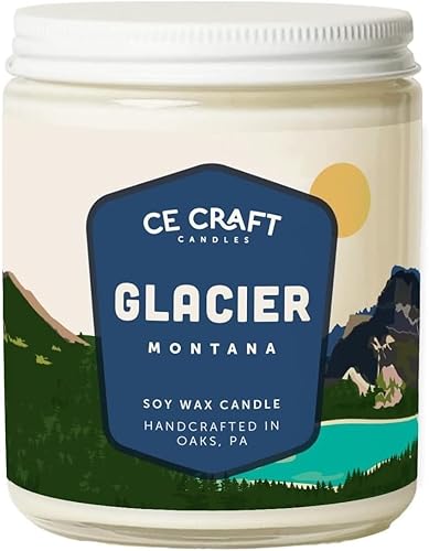 CE Craft - Velas inspiradas en el parque nacional - Aromas naturales para el hogar - Regalos perfectos para amantes del aire libre, buscadores de