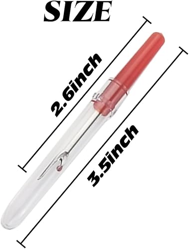 Miniatura 2 de NSBELL 40 piezas de rascador de costura con cubierta de plástico para coser y manualidades