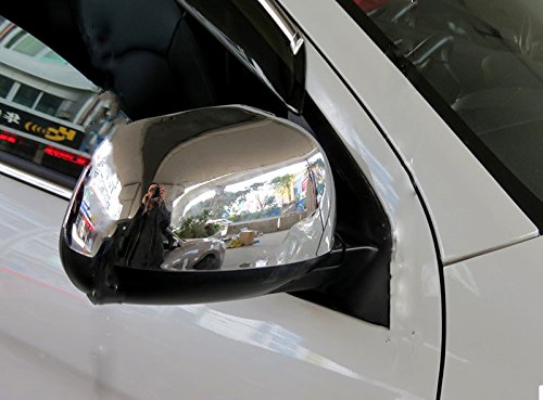 High Flying Abs Chrome Side Rear View Mirror Cap Cover Trim For Mitsubishi Rvr/Asx/Outlander Sport 2010-2015 #TOP1