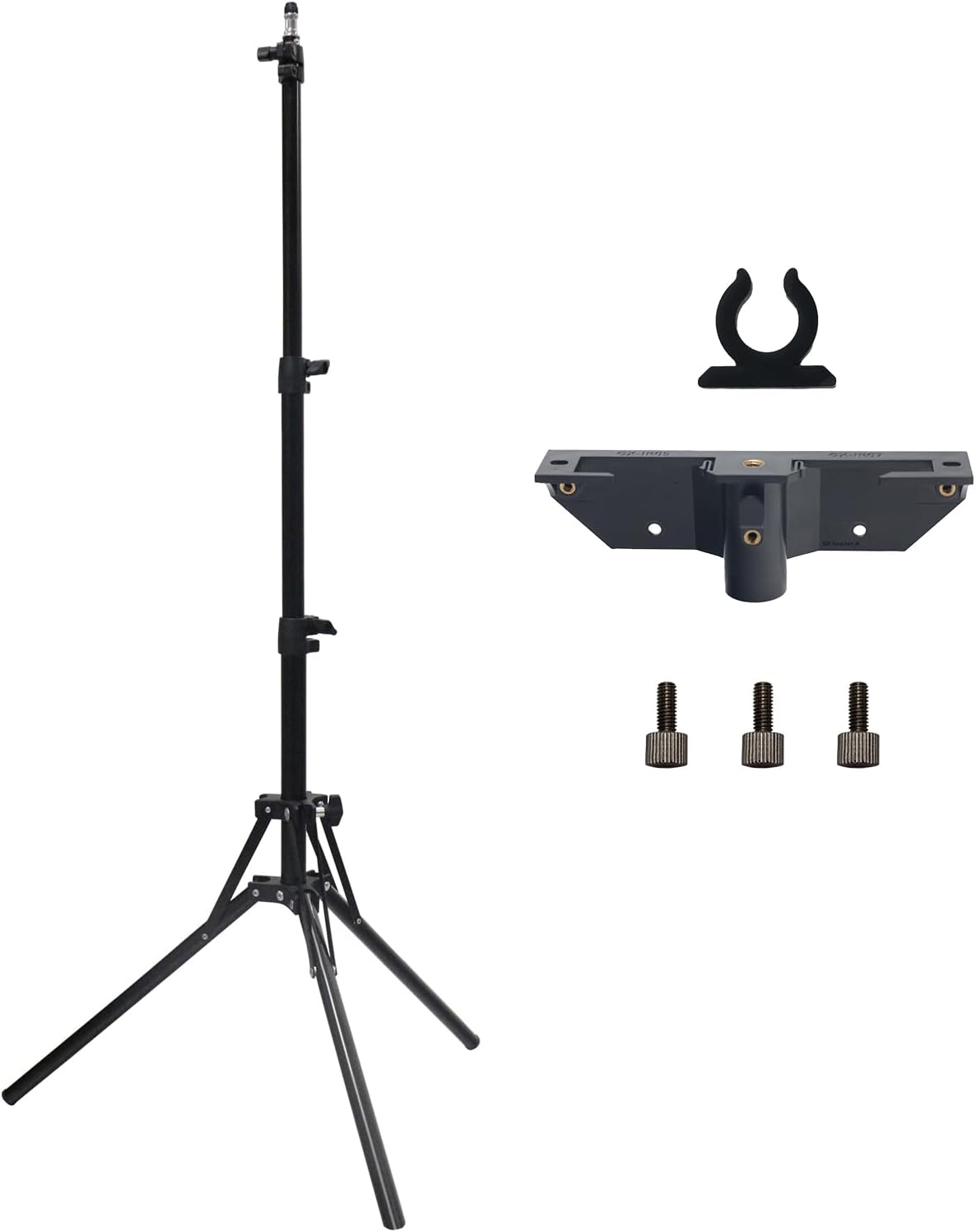 Portable Foldable Lightweight Tripod for Scoreboard and Timer,Flexible Stand with Remote Slot & Hook