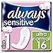 Produktbild Always Ultra Sensitive Normal Binden, Größe: 1, 8er Pack (8 x 16 Stück)