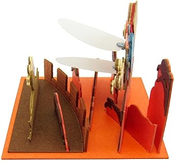Sankei MP07-17 Studio Ghibli Mini Castle in the Sky Laputa, Rescue of Sita, Non-scale, Papercraft