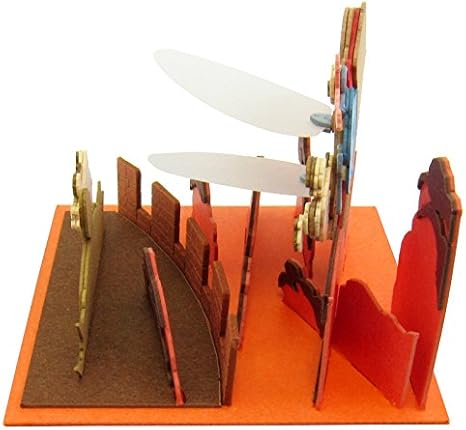 Sankei MP07-17 Studio Ghibli Mini Castle in the Sky Laputa, Rescue of Sita, Non-scale, Papercraft