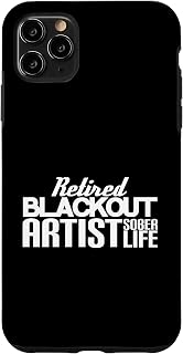 iPhone 11 Pro Max Retired Blackout Artist Sober Narcotic Rehab Case