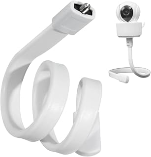 Baby Camera Holder, Universal Baby Monitor Holder, Flexible Security Camera Holder, Adjustable Bracket Without Drilling for Baby Monitor with 1/4 Threaded Hole