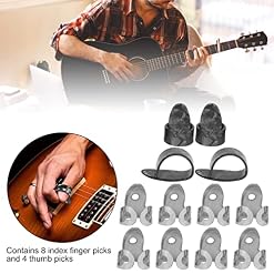 Médiators, Pick Finger Cots Guitar Finger Picks Metal Index Finger Picks Accessoires de guitare pour guitare classique… - Les Beatles, Paul McCartney, John Lennon, RIngo Starr, George Harrison Médiators, Pick Finger Cots Guitar Finger Picks Metal Index Finger Picks Accessoires de guitare pour guitare classique… – Image 6