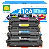 410A Toner Cartridge 4 Pack MFP M477fnw 410X Compatible for HP 410A 410X 410 Color LaserJet Pro M477fnw M477fdw M477fdn M452dn M452nw M452dw M377dw M477 M452 M377 CF410A CF411A CF412A CF413A Printer