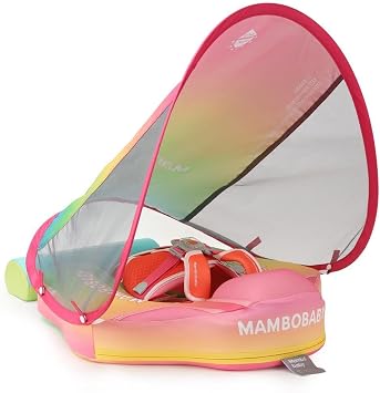 Mambobaby Y zme Simidi - Gradient, Emniyetli, G lgelikli ve Ayak Destekli