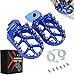 JFGRACING CNC Foot Pegs Rest Pedal Footpegs - Yamaha YZ65 2018 / YZ85 02-19 / YZ125 97-17 / YZ250 98-19 / YZ250F 01-19 / YZ426F 00-02 / YZ450F YZ125X YZ250X YZ250FX YZ450FX WR250F WR400F WR426F WR450F