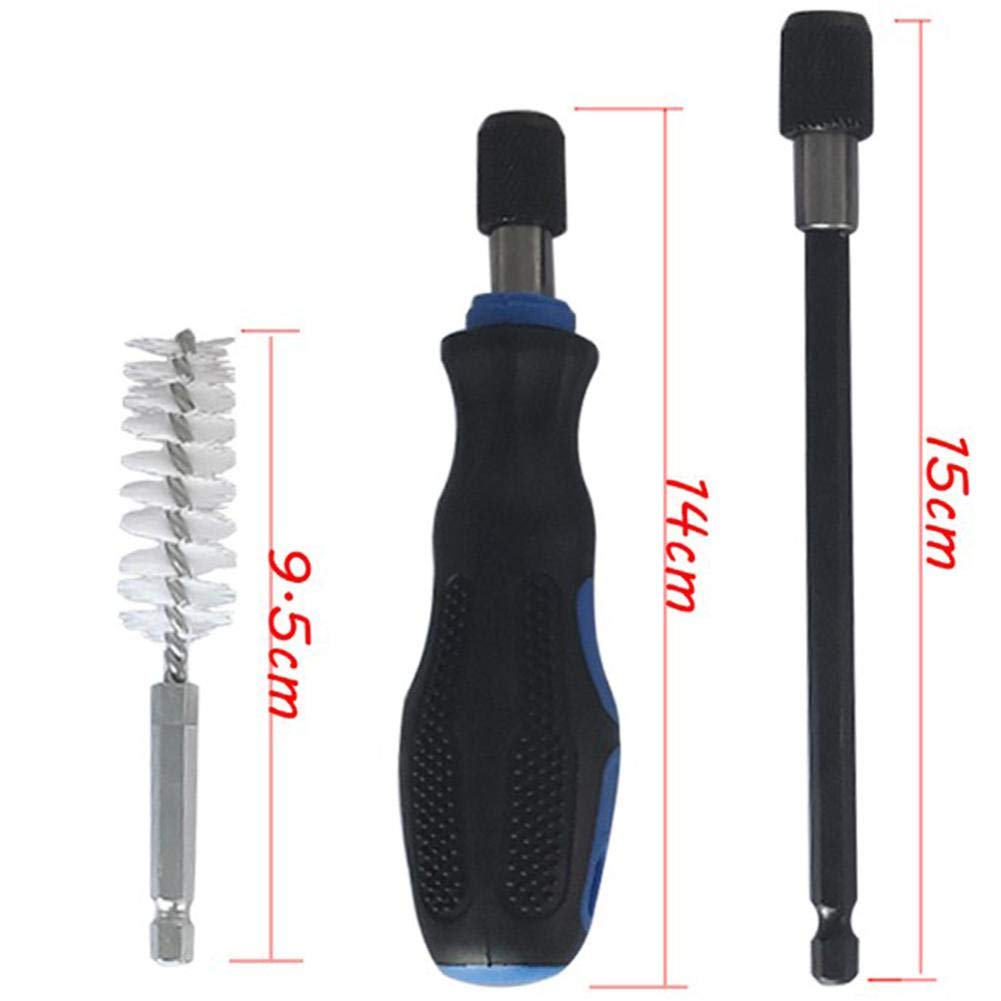 38PCS Pipe Cleaning Brush Set, Wire Brush Attachment for Power Drill