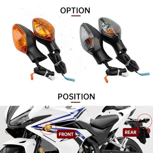 Feux stop clignotant moto CBR650F CB650F indicateurs arrière LED - 4