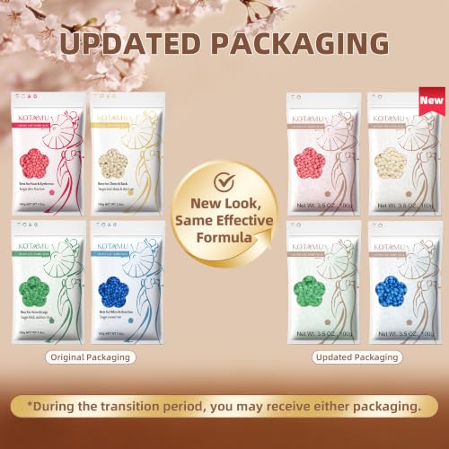 KOTAMU Chauffe Cire D'épilation à Domicile Kit pour Peau Sensible et Tous Types de Poils, Idéal pour Épilation des Sourcils, Visage, Jambes, Chauffe Cire Epilation Professionnel avec 37 Accessoires – vue 3