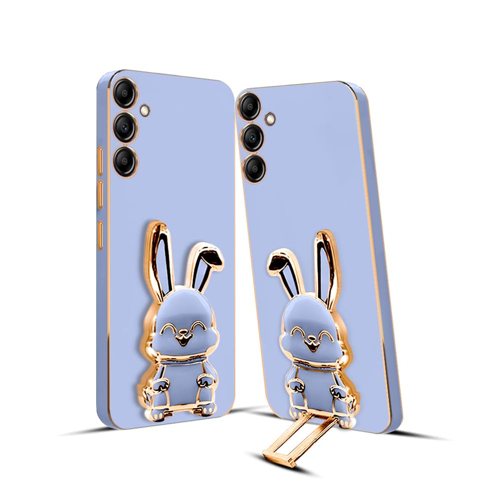 KARWAN®️ 3D Bunny with Folding Stand Back Cover Case Compatible for Samsung Galaxy F23 5G | Slim electroplated case | Stand case | Soft TPU | Space Astro Theme |Camera Protection-Blue. (B0CGNVKDRL) Amazon Price History, Amazon Price Tracker