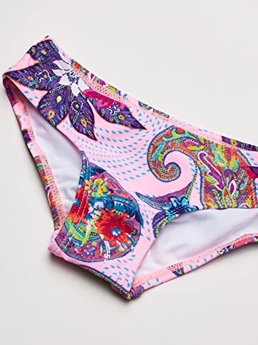Image of Kanu Surf Girls' Alania Flounce Bikini Beach Sport 2 Piece Swimsuit