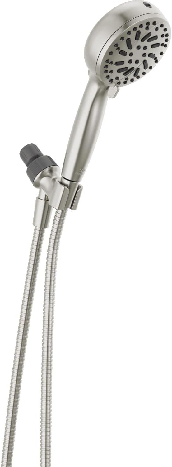 Delta Faucet ProClean Brushed Nickel Shower Head with Handheld
