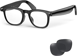 2026 Smart AI Glasses for Men/Women | 8MP 4K POV Camera & 2K HD Video, Voice Recorder | AI Assistant, Meeting Transcriber,…