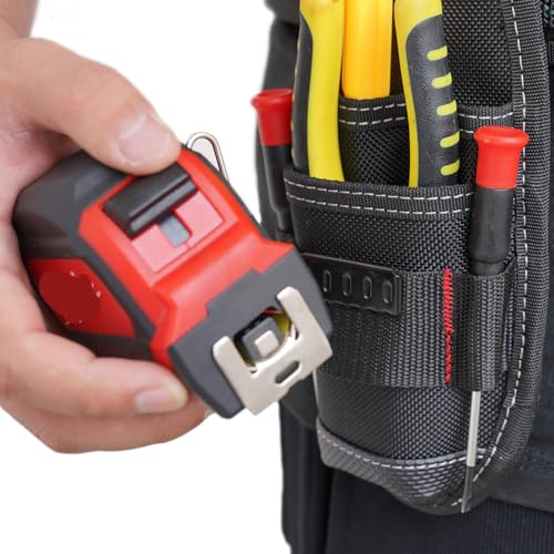Image of Small Tool Holder, Min Work Organizer Tool Pouch and Knife Holder with Snap Clip