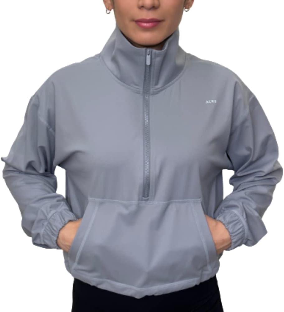 AERS Workout Jackets for Women Lightweight Zip Up Long Sleeve Sweater UPF 50+ Sun Protection.