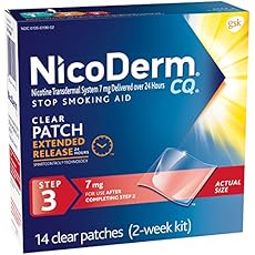 Image of 🔥 NicoDerm CQ Step 3. Brand catalog list of NicoDerm. It's score is 4.1 over 5.