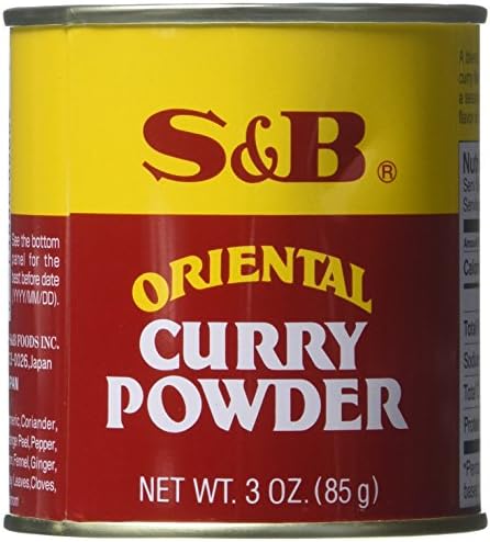 S&B Curry Powder, Oriental, 3 oz (85 g) (Pack of 2)