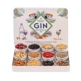 12 Premium Gin Botanicals DIY Gin-Set. Gin-Gewürz-Geschenk