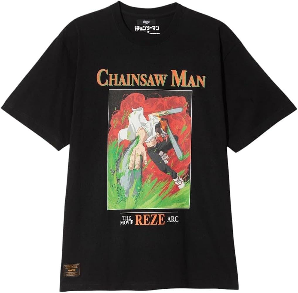 Amazon | [glamb] 劇場版 チェンソーマン レゼ篇 Chainsaw Man T-Shirt