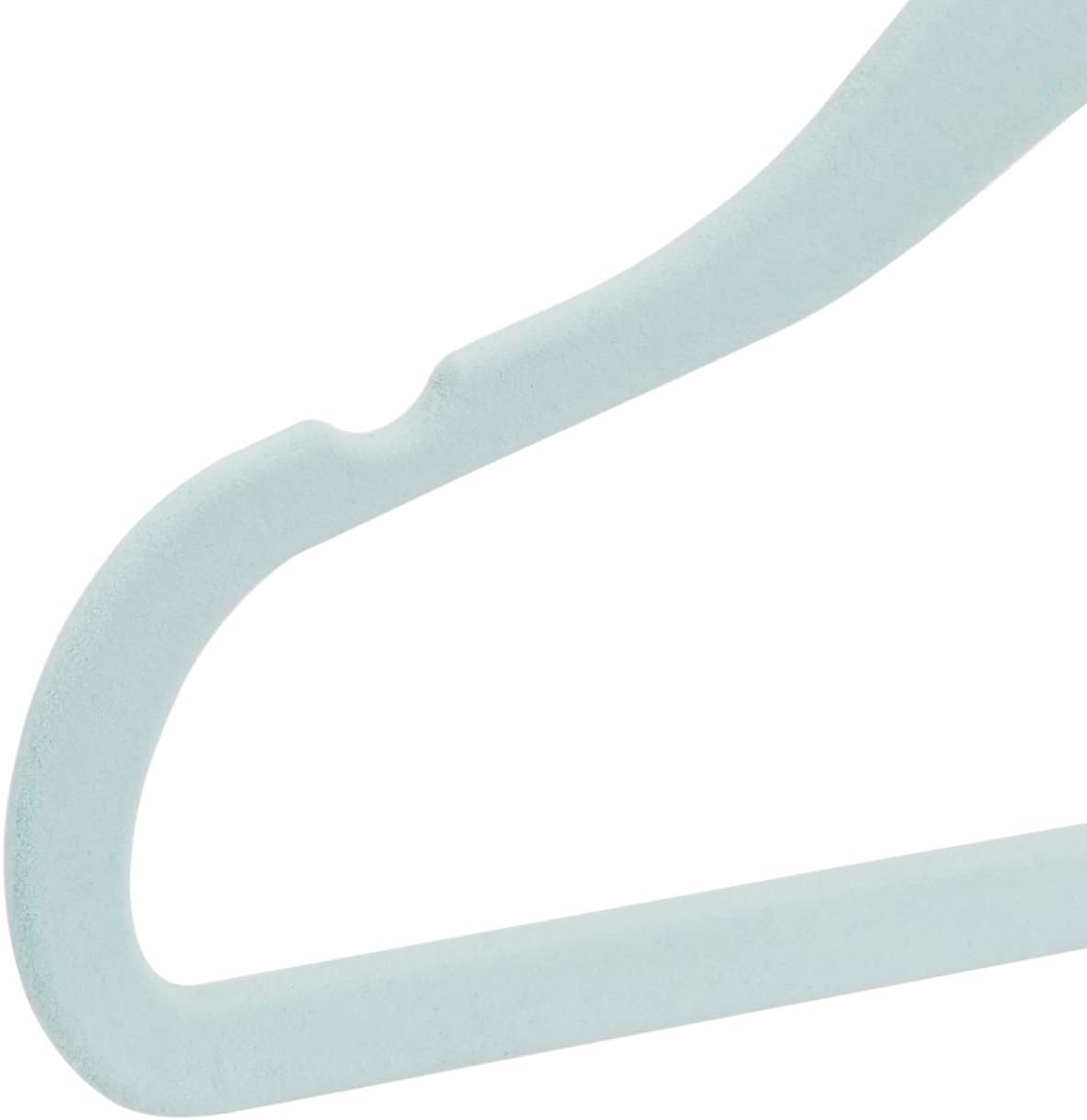 Buy 1 get 1 🔥 Amazon Basics Kids Velvet, Non-Slip Clothes Hangers, Mint Green - Pack of 50 Limited Discount Amazon Basics Kids Velvet, Non-Slip Clothes Hangers, Mint Green - Pack of 50