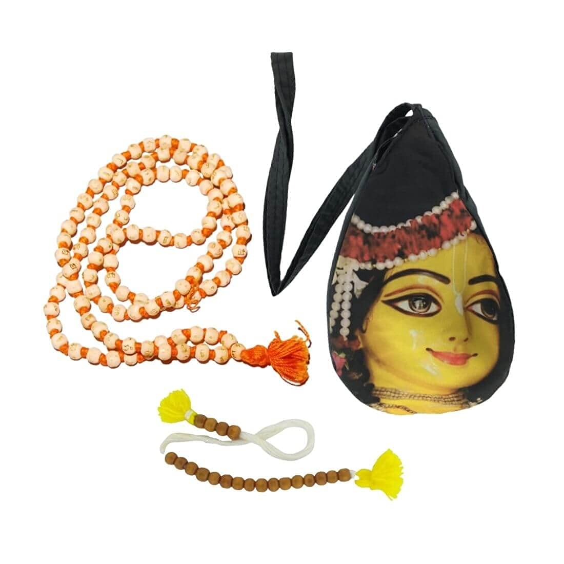 Sac de chant Aashita Creations avec compteur Mala et Sakshi imprimé