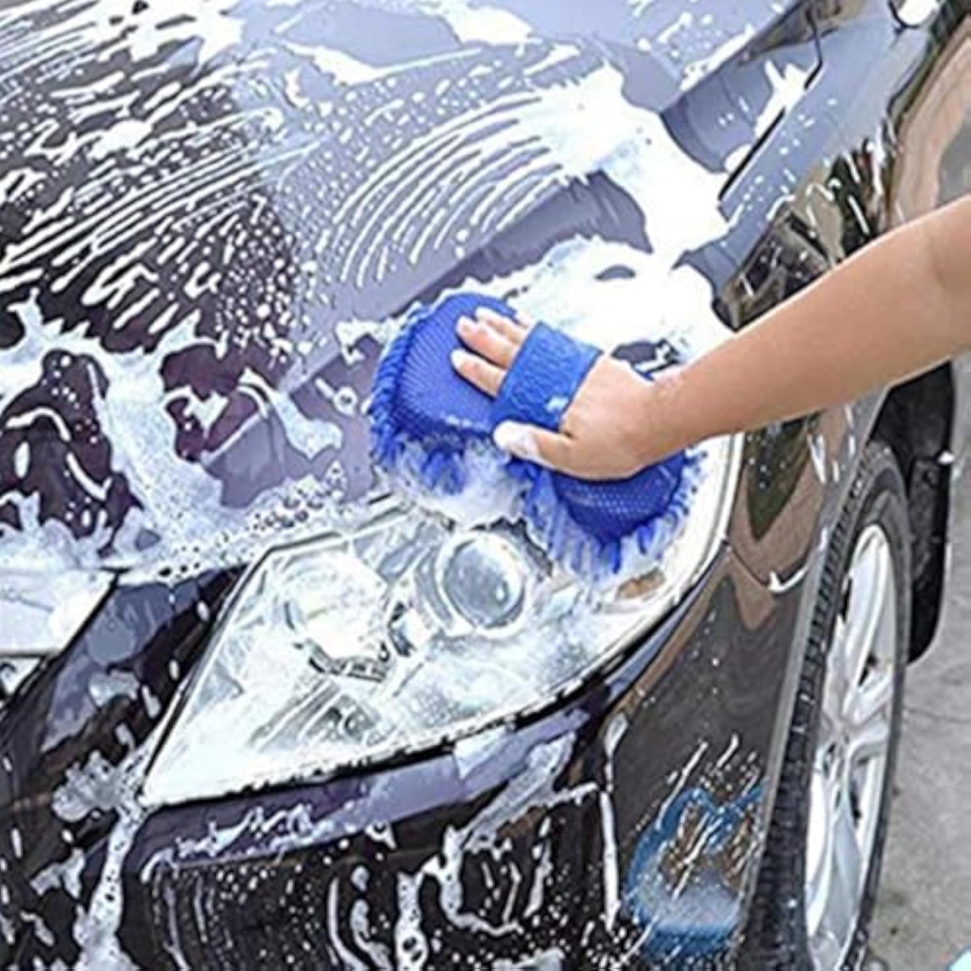 Microfiber Cleaning Duster Sponge for Car Wash & Home Use