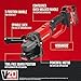 CRAFTSMAN V20 Cordless Angle Grinder Tool Kit, 4-1/2 inch, Battery and Charger Included (CMCG400M1)