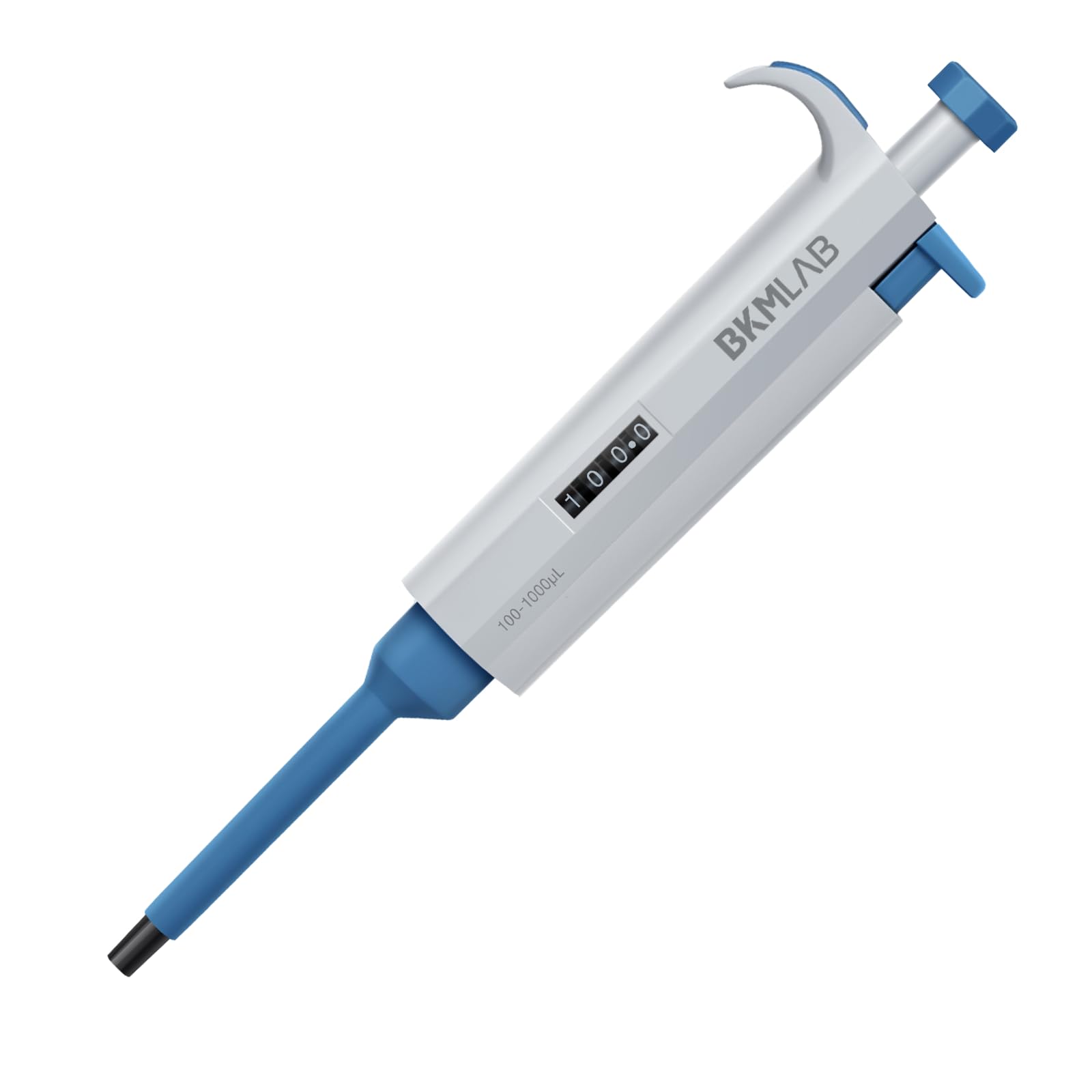 100-1000ul Pipette Pen, High Accurate Manual Single Channel Pipette, 5μl Increment, 0.1 to 1ml Pipettes for Laboratory, Scientific and Industrial Research 100-1000μL