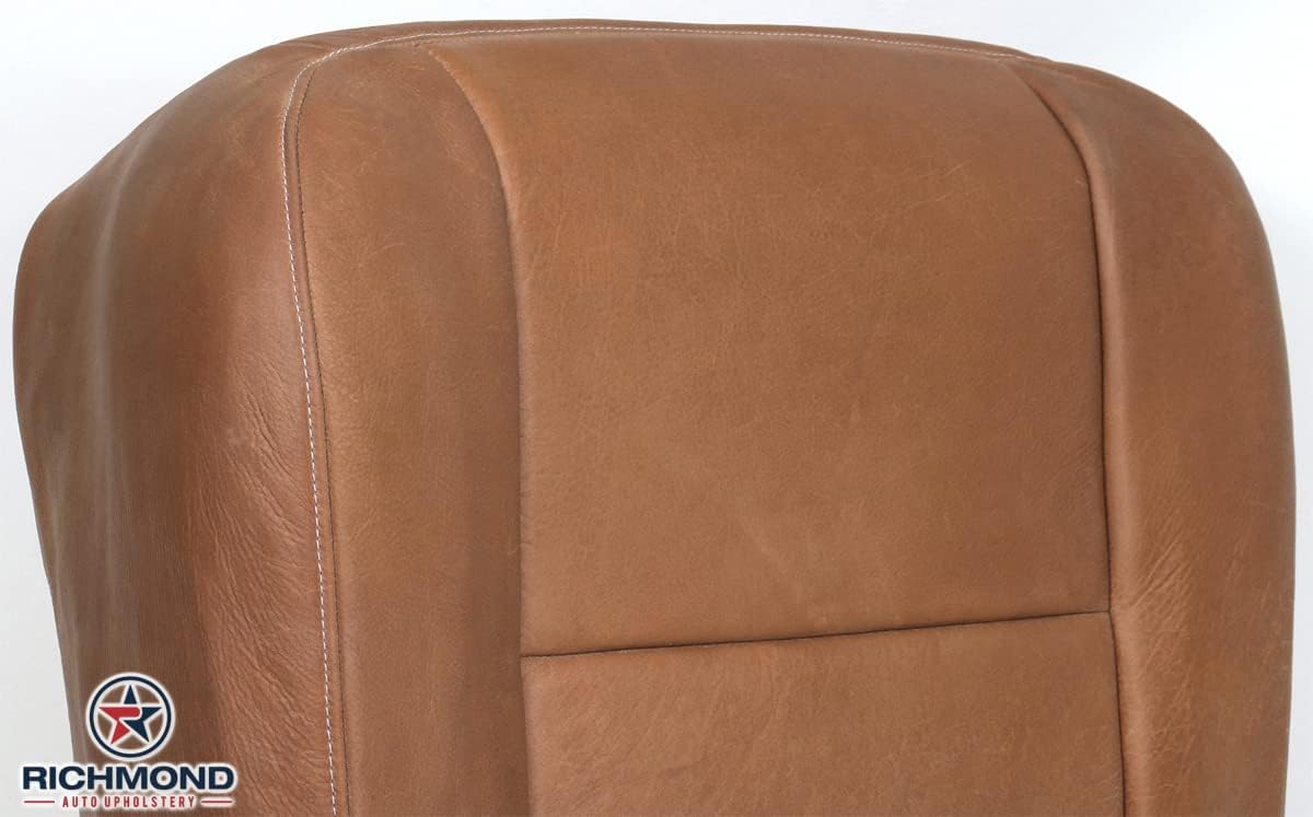 Richmond Auto Upholstery (Compatible with 2003-2007 Ford F-250 King Ranch Driver Side Bottom Replacement Leather Seat Cover, King Ranch