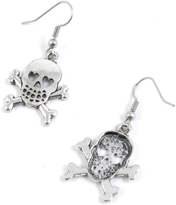 25 Pairs Skull Love Ear Hooks Earring Supply Jewelry Making Charms F5UY4